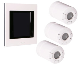 Zestaw startowy Danfoss Link 1 sterownik + 3 termostaty Connect 014G0501