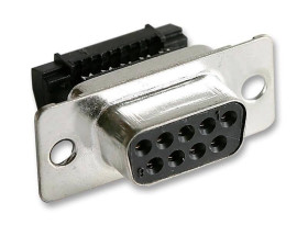 MH Connectors MH10575 Listwa żeńska D-Sub, rzędy: 2, styki: 9, 180 °, 1 szt.