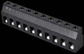 31094110 Stackable connection terminal, 10-pin, spacing 5.0, lift