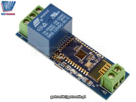 Moduł 1 przekaźnika 12V sterowanego przez Bluetooth