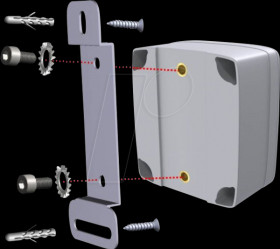 EGK-RAWALL Wall bracket, for LW20 series