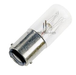 Ba15d 30V 5W klar 16x45 ChRL