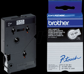TC101 Brother tape cartridge / 12 mm / 7.7 m