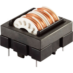 Schaffner EH24-0.5-02-44M 44mH 0.5A 250V Common Mode Suppression Choke Horiz.