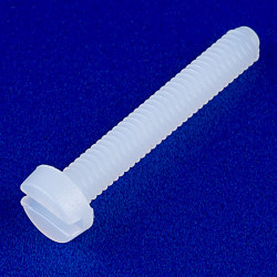 Optimas 0010057 Cheese Head Slotted Metric Machine Screws M4 x 25mm Pack 100