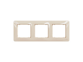 SEDNA DESIGN & ELEMENTS Ramka 3 potrójna beżowa SDD312803 SCHNEIDER ELECTRIC