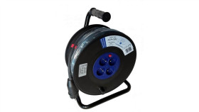 Przedłużacz Bębnowy 50M Guma 3X1.5 Polski Ajj-50315P