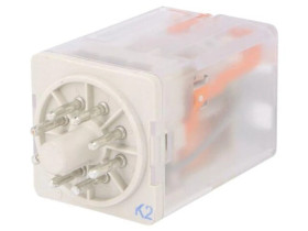 CR-U120AC2 Przekaźnik elektromagnetyczny, DPDT, Napięcie Cewki: 120VAC, max.250VDC