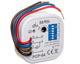 Przekaźnik czasowy 4‑przewodow 230V AC 1250VA opóźnione wyłączenie kapsułka PCP-04 EXT10000088