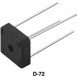 VS-KBPC1 Single Phase Rectifier Bridge, 3 A, 6 A
