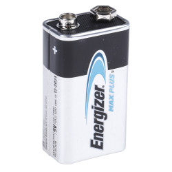 Baterie 9 V, 9V, 600mAh, Energizer, Energizer MAX PLUS PP3
