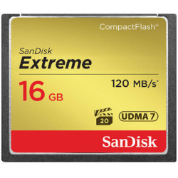 Karta pamięci SanDisk Compact Flash Extreme 16GB (CF) 120MB/s 800x