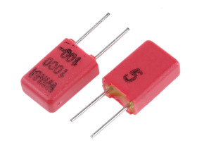 Kondensator foliowy 1nF 63 V ac, 100 V dc WIMA Polipropylenowe rozstaw: 2.5mm THT ±5