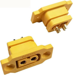 Gniazdo XT60E-F przykręcane - Konektor wysoko-prądowy - AMMAS