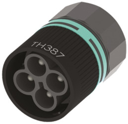 Puszki, TH387, Nylon 67, Montaż na kablu, 4-pinowe