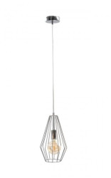Lampa wisząca loftowa 1xE27 LEX SILVER