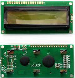LCD-PC-1602A-YGN NO/-E6