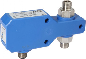 SS270123, czujnik przepływu, wody, kalorymetryczny, 67x112x27mm, G1/4 cala, 24V DC, PNP NO, złącze M12 4pin