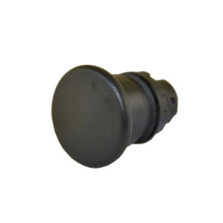 Napęd przycisku sterowniczego serii CP, dłoniowy, czarny T0-CPDMH