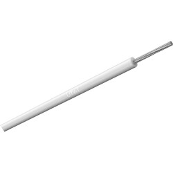 PVC-switching strand, LiYv-t, 0.14 mm², 18 x 0.1 mm, white, outer Ø 1.1 mm, 760101401
