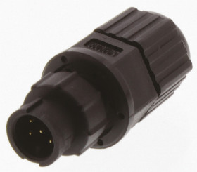 Złącze wielostykowe przemysłowe 5-pinowe Miniaturowe, panelowe Wtyczka Amphenol Industrial