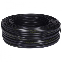 Kabel instalacyjny płaski EL-Instal NP YDYp 3x2,5mm2 czarny 450/750V uniepalniony Dca drut Eltrim /100m/