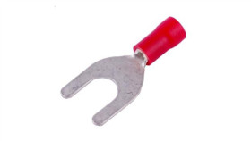 Końcówka Widełkowa Izolowana 1,5 M6 Czerwona 100Szt Sge Kwr6