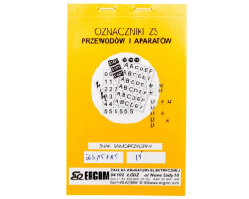 Znaki samoprzylepne ZS 15x15/N E04ZP-02030108800