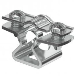 Obejma dystansowa VBS z otworem aluminium ASL 733 10 ALU 1362804 /25szt./