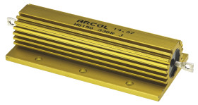 Rezystor do montażu w obudowie 330 Ω 150 W 10 % Arcol HS150 330R J 100 ppm/°C Drutowe Osiowe