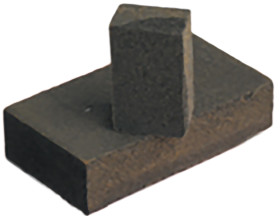 Blok do szlifowania PCB, Czyszczenie płytki drukowanej, blok szorowania Guma Polivit CIF Brązowy