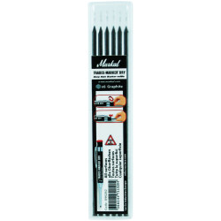 Markal MRK-96262 TRADES-MARKER&#xAE; DRY Graphite Refills (Pack 6)