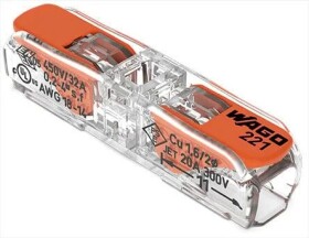 Szybkozłączka przelotowa 0,2 - 4,0mm2 WAGO 221-2411