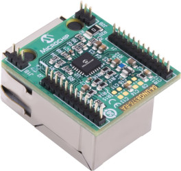 Płytka ewaluacyjna PoE Zestawy startowe Microchip Ethernet Microchip Płytka rozszerzająca Płytka rozszerzająca