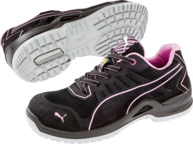 PUMA Fuse TC Pink Wns Low 644110-38 ESD Obuwie ochronne S1P Rozmiar buta (EU): 38 czarny, różowy 1 szt.