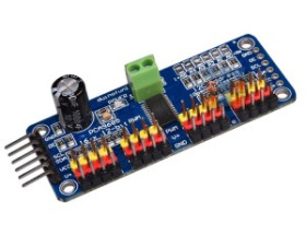 Sterownik 16x servo PWM moduł na PCA9685 12Bit I2C