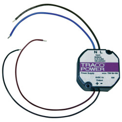 TracoPower TIW 06-106 6W Enclosed Power Supply 6VDC 1A