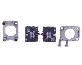 Styk pomocniczy 2R montaż czołowy XACS414