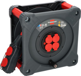 Bęben kablowy 40m 8 gniazda Szpula kablowa typ Typ E - gniazdo francuskie Typ E – francuski 230 V