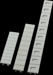 ZB6-10P-19-00A(H) Labeling strips for PC4, white