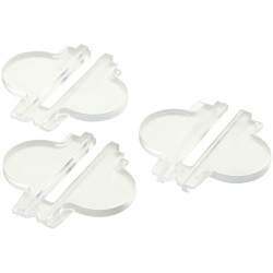 Draper 10045 D20 Jigsaw Anti-Splinter Guards (Pack of 3)