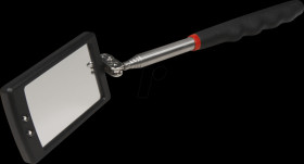 1533540 Mirror 40x65 mm with telescopic extension 40 - 65 cm