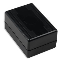 KM-59 Obudowa z tworzywa KM59 wymiary: 110x75x55mm - czarna - ABS