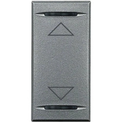 AXOLUTE Klawisz góra-dół, 1 moduł aluminium HC4911AH /10szt./