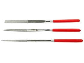 Zestaw 3 szt. pilników diamentowych 160mm