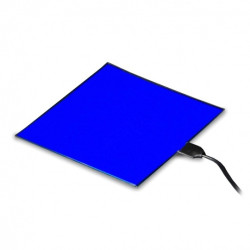 EL Panel - panel elektroluminescencyjny - niebieski - 10x10cm - Adafruit 624
