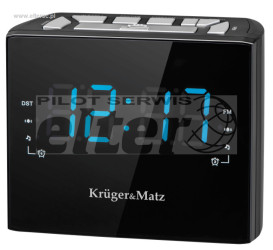 Radiobudzik K&M KM0821