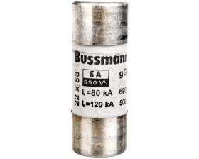 Wkładka bezpiecznikowa cylindryczna 22x58mm 6A gL/gG 690V C22G6