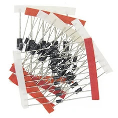 100 sztuk 8 rodzajów pakiet diod Schottky 1N4148 1N4007 1N5819 1N5399 FR107 FR207 1N5408 1N5822 zestaw podzespołów elektroniczny