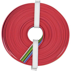 Donau 119-885 Strand 8x0.14mm&#xB2; 5m Multicolour Wiring Solution